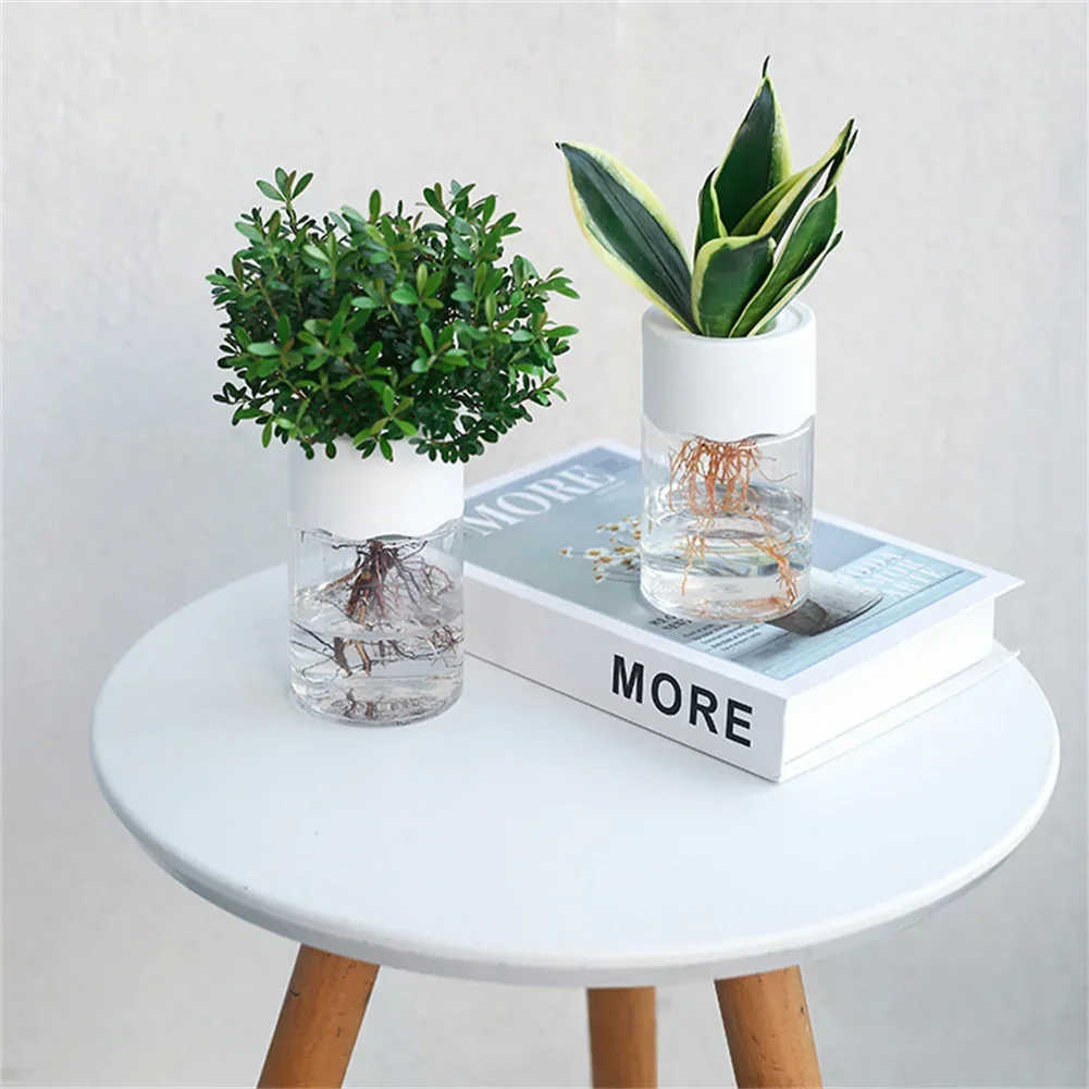 Mini Hydroponic Flower Pot Tra - Aloe Vera Pot recension och pris