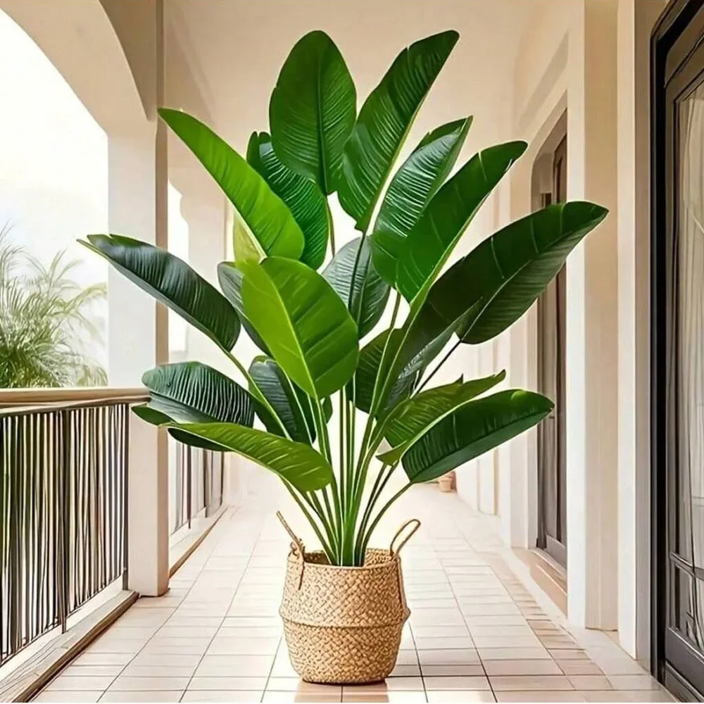 1pc 18 Leaves Artificial Plant - Monstera Adansonii recension och pris